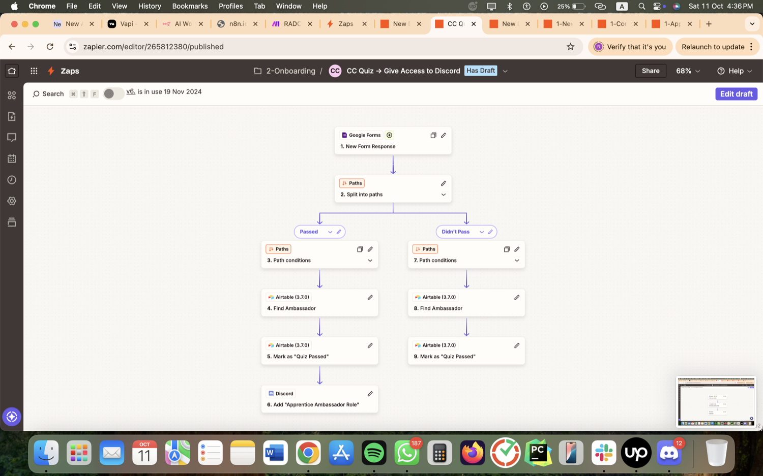Crypto Affiliate & Subscription Ops - Airtable, Make, Zapier screenshot 21